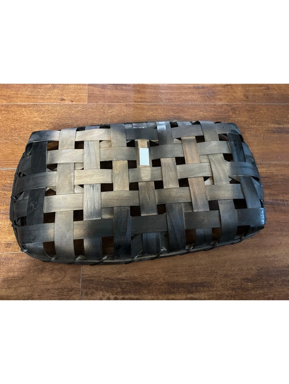 Black Woven Storage Basket